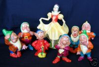 RARE SET WADE DISNEY SNOW WHITE & SEVEN DWARFS 1938